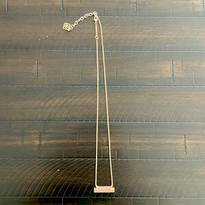Kendra Scott rose gold necklace